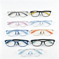 Gafas Ópticas para Niños CF-89004, Anti Luz Azul, Control de Miopía, Montura Ligera de TR90, Almohadillas Nasales de Silicona Suave, Lentes TAC, Escolares