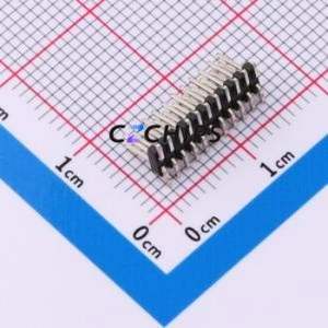 ZX-PZ1.27-2-11PWZ Pin Header SMD,P=1.27mm Connector ( Pin Structure: 2x11P )( Pitch: 1.27mm )( Row Spacing: 1.27mm ) - Product Image 2