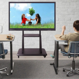ไวท์บอร์ดอัจฉริยะแบบมัลติทัช 4K พร้อมขาตั้งเคลื่อนย้ายได้สำหรับการสอน - Product Image 2