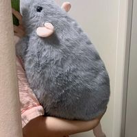 Peluche Souris Fleur Géante Adorable, Coussin Super Doux, Compagnon Idéal, Coton PP, Anniversaire