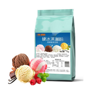 Polvo para Helado Duro con Sabor a Chocolate y Frutas, Mezcla Cremosa para Postres, Ingrediente para Gelato, Suministro Directo de Fábrica, Bolsa de Azúcar - Product Image 5
