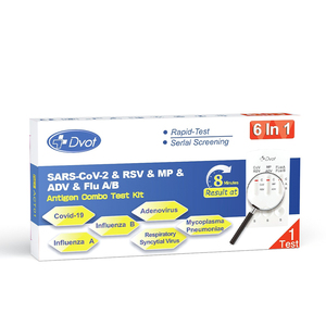Kit de Autoprueba Combinado 6 en 1 de Alta Precisión para <span class=keywords><strong>VIH</strong></span>/VHC/HBsAg/Sífilis con Resultados en 15 Minutos para Uso Doméstico/Médico - Product Image 1