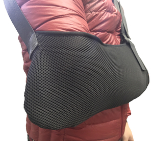 Attelle d'épaule réglable pour hommes et femmes, pour blessures à l'épaule, blessures au coude et déchirures de la coiffe des rotateurs - Product Image 4