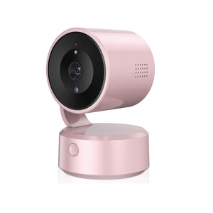 OEM y ODM bonito diseño tarjeta SD H.265 PTZ 3MP multi colores rosa tuya Cámara WiFi interior - Product Image 1