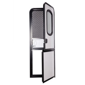 <span class=keywords><strong>Puerta</strong></span> Doble de Aluminio de Alta Resistencia para <span class=keywords><strong>Autocaravana</strong></span>, Estilo Ascendente y Descendente, 620*1800 mm, para Caravana o <span class=keywords><strong>Autocaravana</strong></span> - Product Image 2