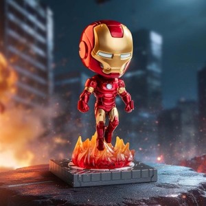 Figurines authentiques <span class=keywords><strong>Marvel</strong></span> Iron Man POP MART, série A Journey Through Armors, boîte mystère, modèle de collection à exposition - Product Image 6