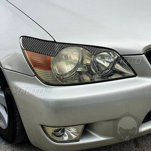 1 paire de couvre-phares de voiture en fibre de carbone pour Lexus IS300 IS200 RS200 Altezza 1998-2005 - Product Image 5