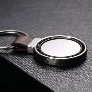 Llavero Metálico Personalizado con Diseño Giratorio - Anillo para Llaves de Aleación Personalizado para Regalos Promocionales y Corporativos - Product Image 3