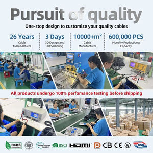 Câble vidéo et audio certifié 4K 60Hz tressé Type-C vers <span class=keywords><strong>HDMI</strong></span>, vente en gros directe usine - Product Image 3