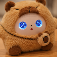Peluche Capybara parlante IA, poupée robot compagnon émotionnel pour enfants