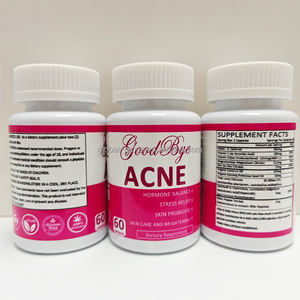 Etichetta privata estratto di erbe integratore per la cura della pelle Acne purificare Vegan Acne capsule - Product Image 5