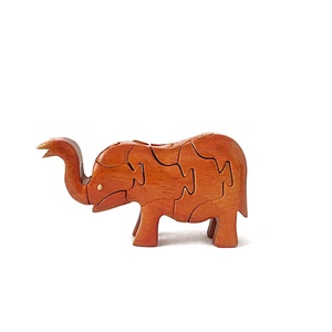 Cubo Mágico Educativo de Madera con Diseño del Zodíaco Chino Luban Lock, Juego Completo de Rompecabezas para Niños, Modelo de Animales para Construir - Product Image 4