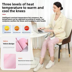Masseur à compression d'air sans fil rechargeable avec chauffage, 3 modes, 3 températures, <span class=keywords><strong>appareil</strong></span> de massage pour la relaxation des articulations et des muscles - Product Image 4