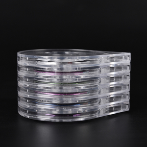 Dispensador de Cinta Adhesiva Acrílica Transparente de 6 Capas para Decoración de Uñas, Caja Portátil con Líneas Doradas y Plateadas, Accesorios y Herramientas para Manicura y Salón de Belleza - Product Image 3