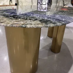 Tavolino da Caffè di Lusso Shangri-<span class=keywords><strong>La</strong></span> in Marmo Moderno Estensibile e Convertibile per Arredamento Casa - Product Image 5