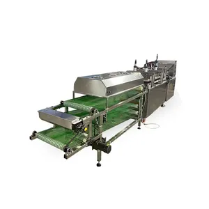 Stein-Pannenkuchen-Herstellungsmaschine Stein-Pannenkuchen-Herstellungsmaschine halbautomatische Crepe- und Pfannkuchenhersteller automatisch