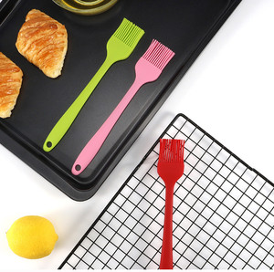 Hugebirds Brosse à huile en silicone réutilisable, brosse à badigeonner en silicone, brosse à griller en silicone résistante à la chaleur - Product Image 4