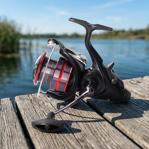 Carrete de Pesca Giratorio de Plástico para Agua Salada Sales1 FS2000-7000, 12KG de Arrastre Máximo, Relación 5.0:1, para Carpa, Barco, Lago, Río, Bobina Metálica, Izquierda/Derecha - Product Image 3