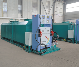 15000l เก็บสารเคมีถังน้ำมันดีเซลสองชั้นสถานีบริการน้ำมัน - Product Image 5