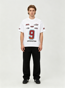 <span class=keywords><strong>T</strong></span>-<span class=keywords><strong>shirt</strong></span> imprimé pour <span class=keywords><strong>homme</strong></span>, logo <span class=keywords><strong>vintage</strong></span> de <span class=keywords><strong>moto</strong></span>, tee-<span class=keywords><strong>shirt</strong></span> noir à manches courtes surdimensionné, haut décontracté en coton streetwear - Product Image 2