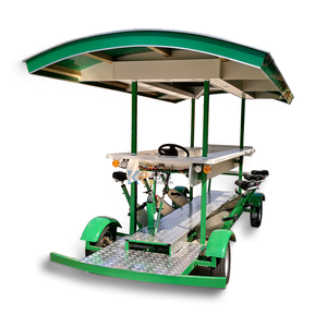 Camion de bière électrique à quatre roues pour les excursions touristiques en 2025, avec pédales, pour les pubs, les crawls, les groupes - Product Image 5