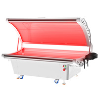 Fréquence d'impulsions constante 1Hz - 5000Hz réglable, traitement PDT sur tout le corps, irradiation par lumière LED, chambre de luminothérapie rouge