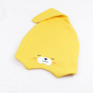 Venta al por mayor de fábrica, gorro de verano para recién nacidos, gorro anudado liso para escenas al aire libre del bebé, primavera Otoño Invierno - Product Image 2