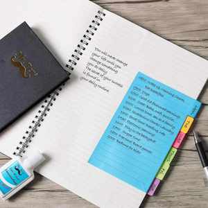 Business Office Student Fluorescent Multi-color Sticky Multifunctional <b>Notebooks</b> for Work Records and Student Notes - Product Image 5