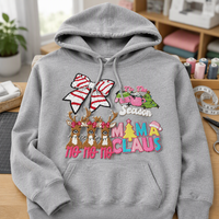 Patchs brodés en chenille thermocollants personnalisés pour Noël, motif Holly Jolly, écologiques, pour vêtements et tissus – Vente en gros