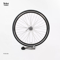 RAYMAX RC08 700C Sepeda Fixie Rem Cakram Velg Aluminium Alloy 6061 Tubular 36H Spokes Single Speed Track Bike