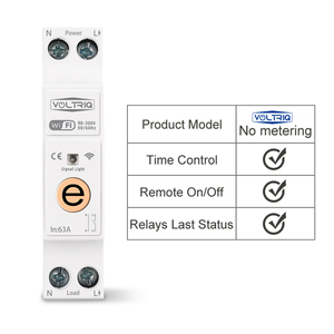 La migliore vendita Din Rail <span class=keywords><strong>WIFI</strong></span> interruttore intelligente interruttore telecomando da Ewelink casa intelligente 18mm 63A senza funzione di misurazione - Product Image 2
