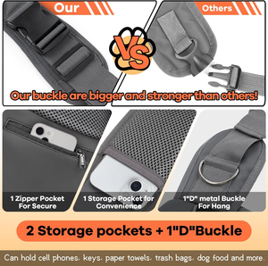 Pet köpek Sling taşıyıcı nefes örgü seyahat güvenli köpekler kediler için tek kollu çanta taşıyıcı - Product Image 3