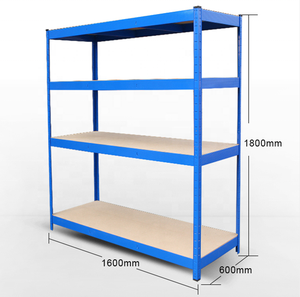 Étagères de rangement pour garage et entrepôt réglables, 5 niveaux, capacité de <span class=keywords><strong>120</strong></span> kg par étagère, avec structure métallique, étagère de garage à 5 niveaux - Product Image 6