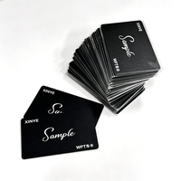   Cartes RFID NFC DESFIRE EV3 2K/4K/8K, protocole IEC/ISO14443A, cartes RFID en PVC noir mat imprimables pour bus/métro