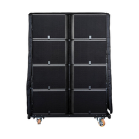 Système de sonorisation professionnel de haute qualité, double enceinte colonne 3 voies de 15 pouces, pour événements professionnels en extérieur