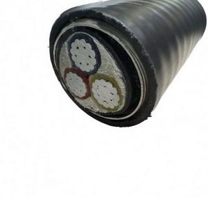 Vente directe d'usine de câbles <span class=keywords><strong>Teck</strong></span> 90 3x1/0AWG 3x2/0AWG Câble d'alimentation blindé flexible - Product Image 1