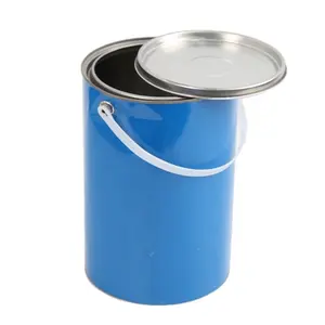 UN nominale 4 litro di latta di vernice lattine confezione di colla metallo può 1 gallon lattine di metallo per imballaggio di legno di rivestimento