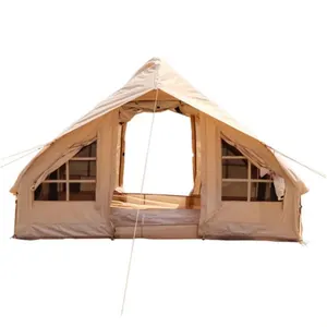 Custom Camping Tent Waterproof Inflatable House Air Big Tent Outdoor Inflatable Camping Tent