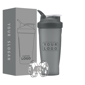 Botella Mezcladora de 600ml para Gimnasio y Fitness, para Batidos de Proteínas, para Beber Directamente, para Viajes, Apta para Agua Hirviendo - Product Image 1