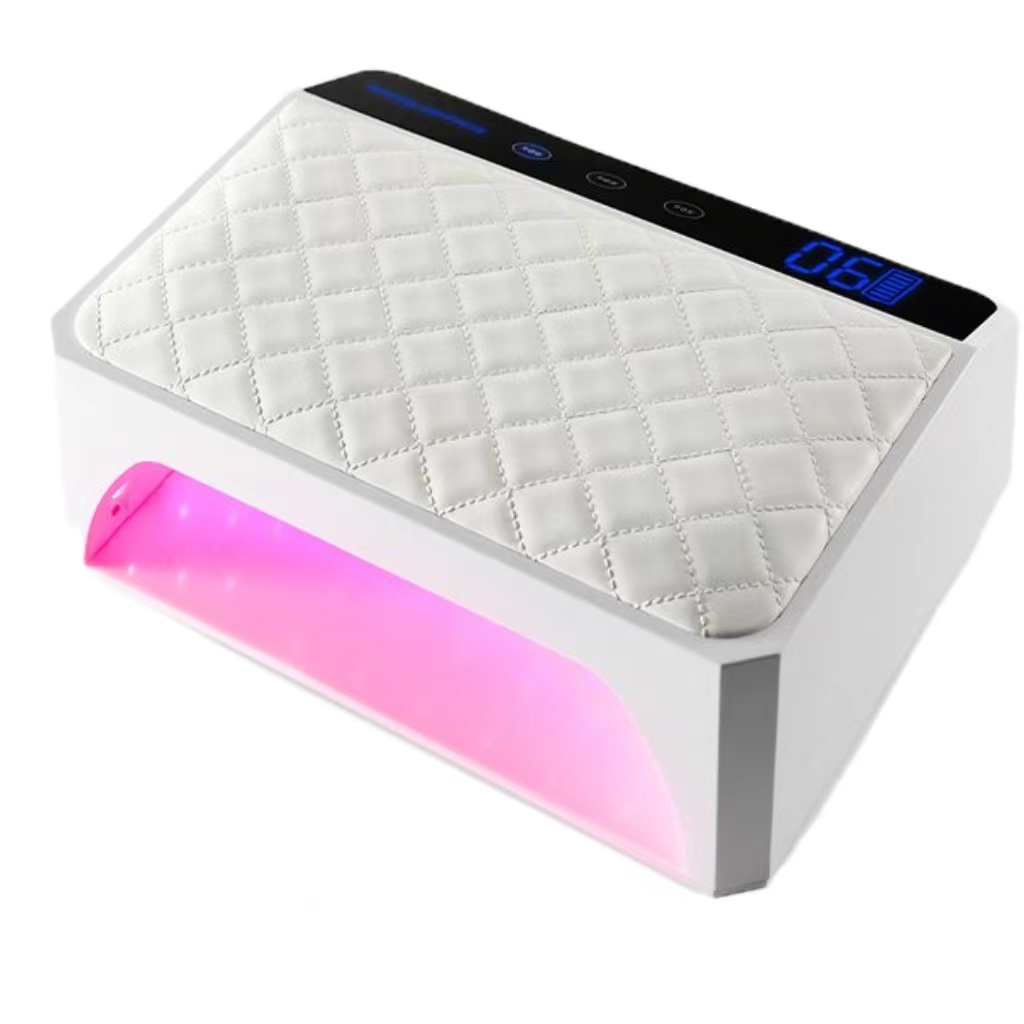 2023 супер-дизайн мощная 156 Вт Беспроводная перезаряжаемая УФ светодиодная подушка для рук Подушка сухая машина гель лак сушилка лампа для ногтей