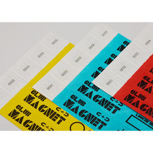 สายรัดข้อมือไทเวคสีพื้น ขนาด 19 มม. (3/4 นิ้ว) สายรัดข้อมือกันฉีกขาดสำหรับควบคุมการเข้าออกในงานอีเว้นท์ - Product Image 1