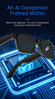 Gafas de Sol Inteligentes con Cámara Invisible y Música, Grabador de Video 4K, Grabación de Video HD 1080P, Traductor en Tiempo Real
