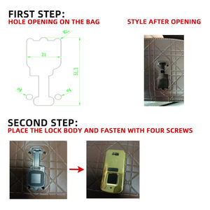 Maleta Antirrobo con Candado Biométrico Integrado para Bolso de Mano y Equipaje - Product Image 5