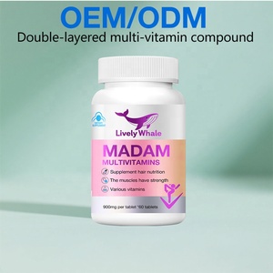 טבליות מולטי לווייתן תוסס: כפול שכבות, ספציפיות לנשים. במיקור מפעל, עם שירותי מיתוג מותאם אישית oem. - Product Image 2