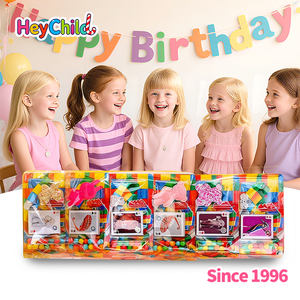 Set di Giocattoli per Bambini con Etichetta Privata Personalizzata, Clip per Capelli, Carte da Gioco con <span class=keywords><strong>Animali</strong></span>, <span class=keywords><strong>Zucchero</strong></span> Colorato Soffiato, Sacchetto di Frutta Divertente - Product Image 6