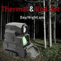 Vision claire Red Dot Thermal Fusion Sight avec fenêtre de visualisation 34X25mm pour une utilisation en camping