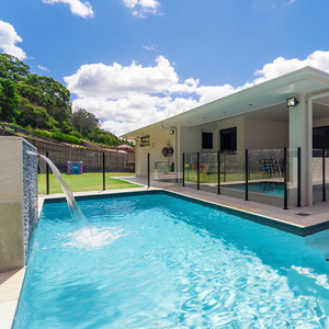 Sản Phẩm Mới Nước Outlet Acrylic Ngoài Trời Đầy Màu Sắc Spa Vườn Hồ Bơi Thác Tính Năng Gốc Với LED Ánh Sáng - Product Image 3