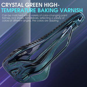 WEST BIKING-asiento de fibra de carbono para bicicleta, sillín ultraligero con estampado 3D - Product Image 3