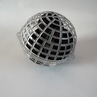 Boule de suspension poreuse en polypropylène, remplissage biologique en éponge de polyuréthane creuse pour la purification des eaux dans les cuves anaérobiennes