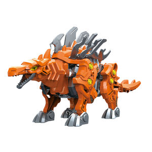 Nuevo Diseño STEM, Juguetes de Dinosaurios con Control Remoto, Robot <span class=keywords><strong>Dino</strong></span>, Set de Construcción, Dinosaurio T-<span class=keywords><strong>Rex</strong></span> Caminante con Control Remoto para Niños - Product Image 4